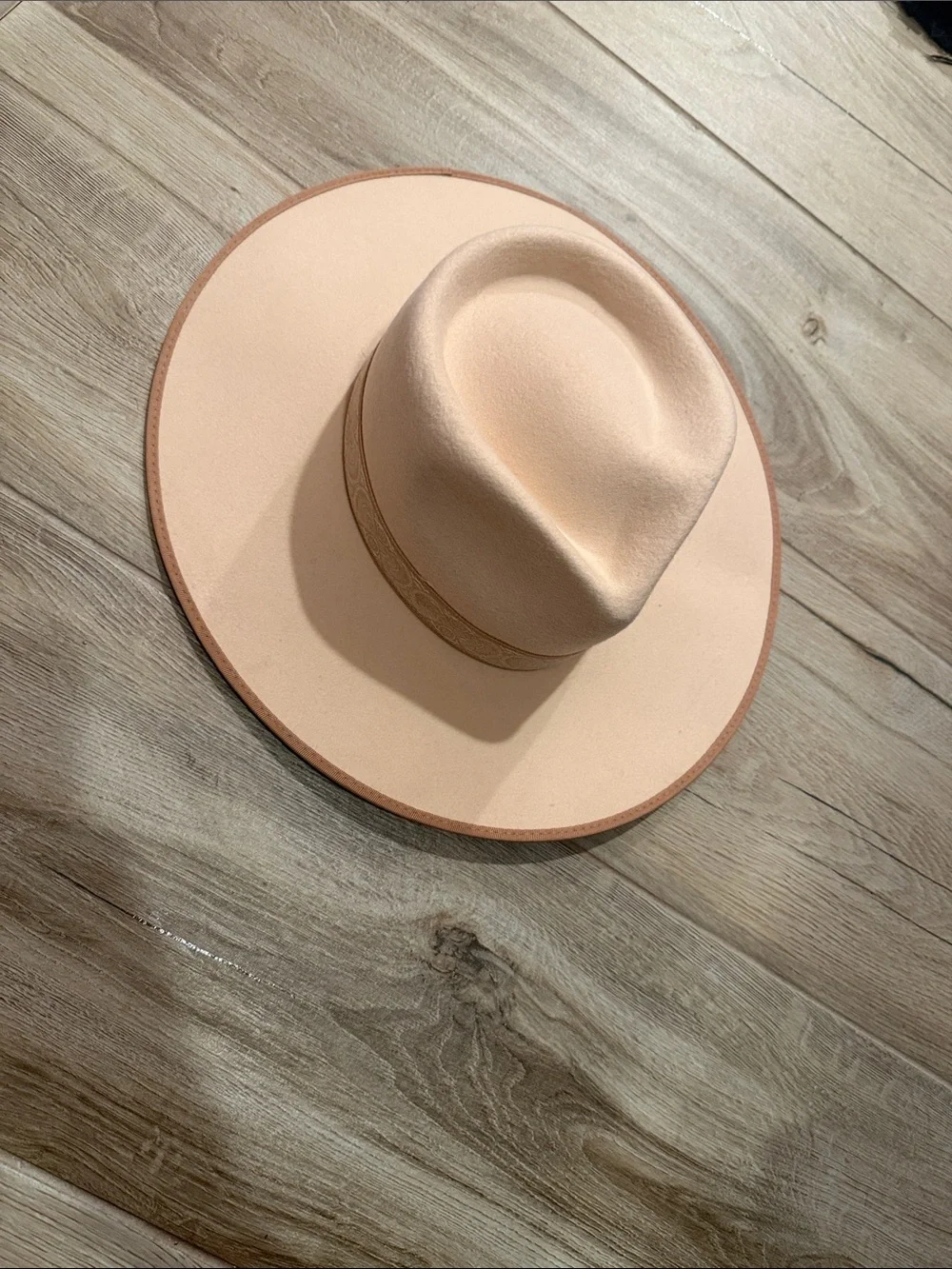 LACK OF COLOR  Wide Brim Felt Fedora Hat size medium 57cm